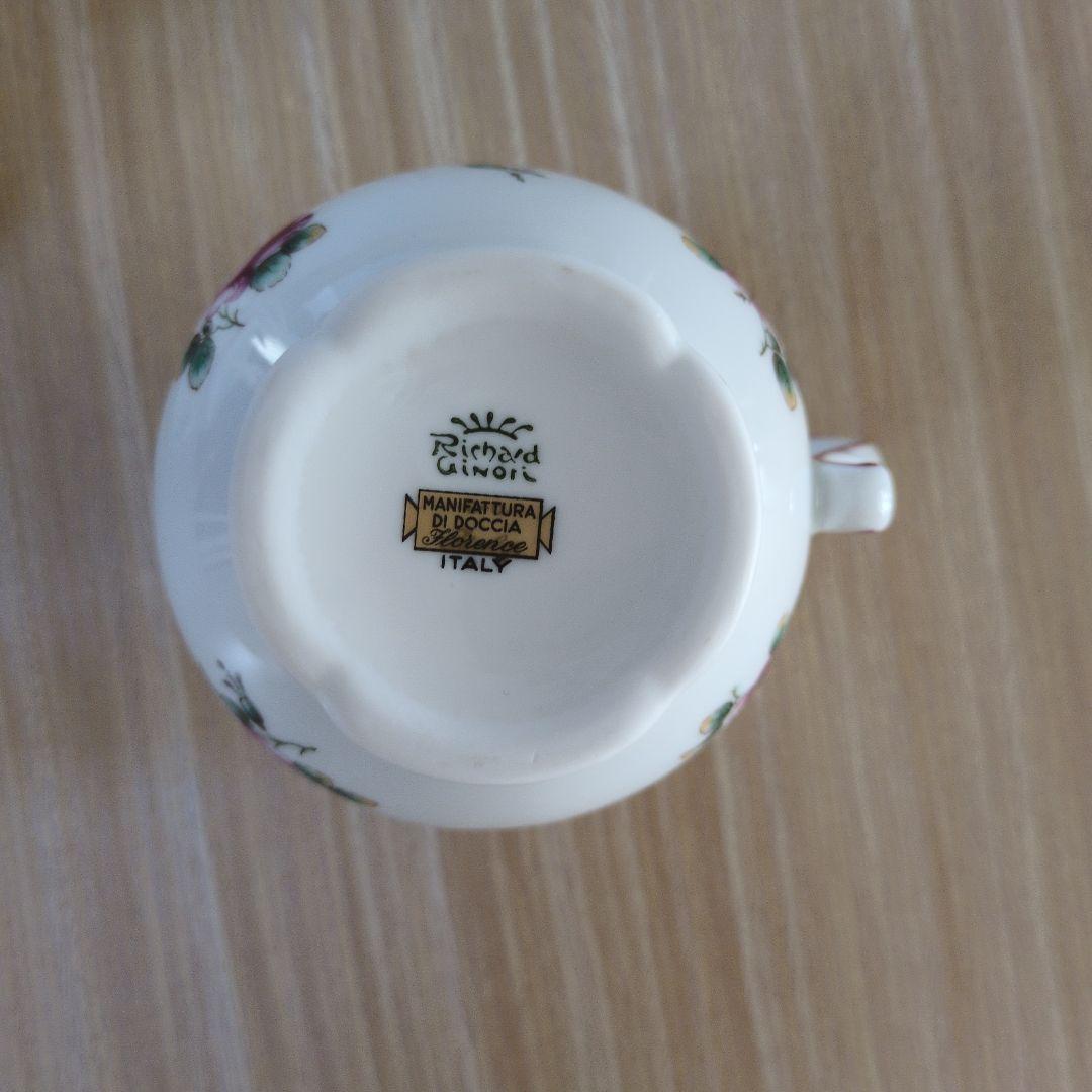 専用リチャードジノリ アンティックローズ シュガーポット＆クリーマー