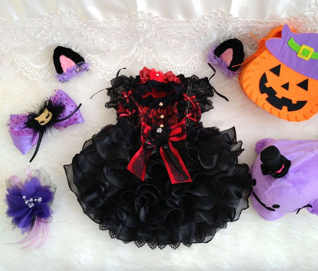 ハロウィンドレス ♡Nonmokaページ♡ハンドメイド♡