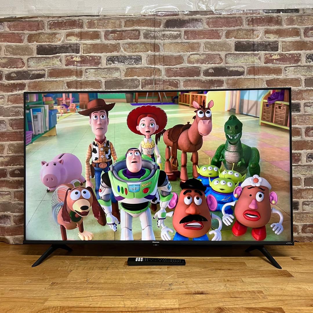 2022年製！ 50V型 4Kチューナー内蔵 液晶テレビ 50A6G ネット動画