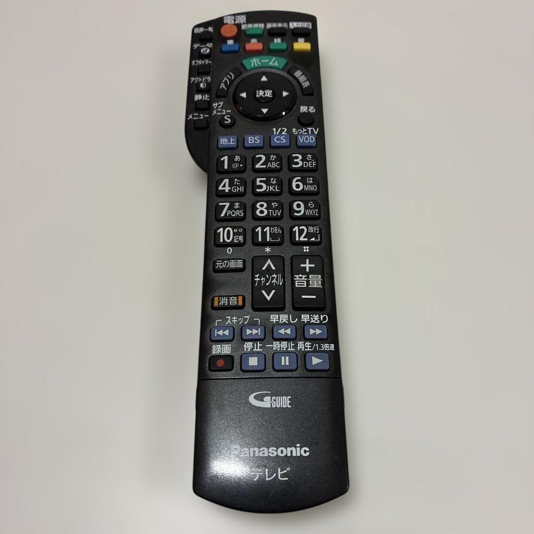 Panasonic 液晶テレビ 40型大画面 リモコン付き