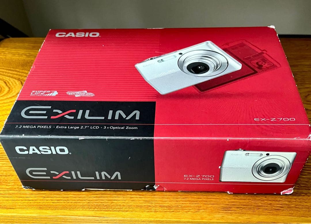 CASIO カシオ 動作確認済みEXILIM EX-Z700 デジカメ 画像追加