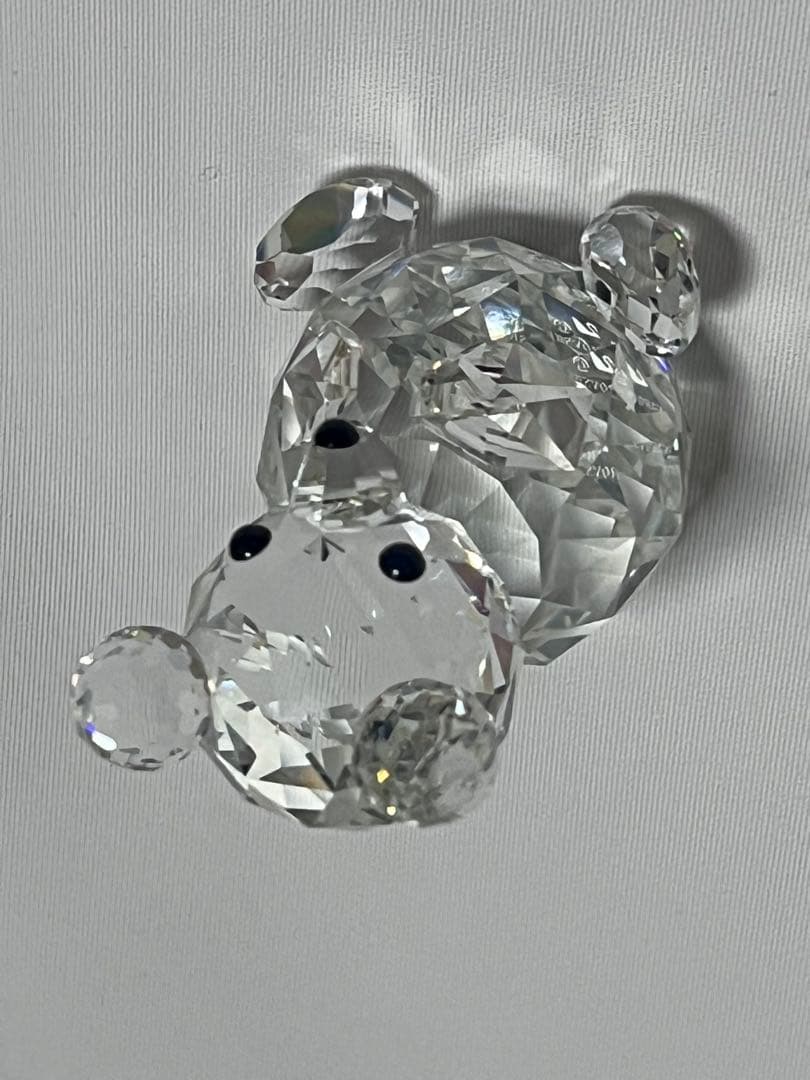 廃盤品スワロフスキーベアクリスタルラージ