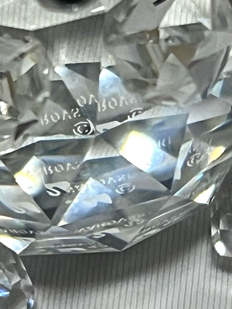 廃盤品スワロフスキーベアクリスタルラージ