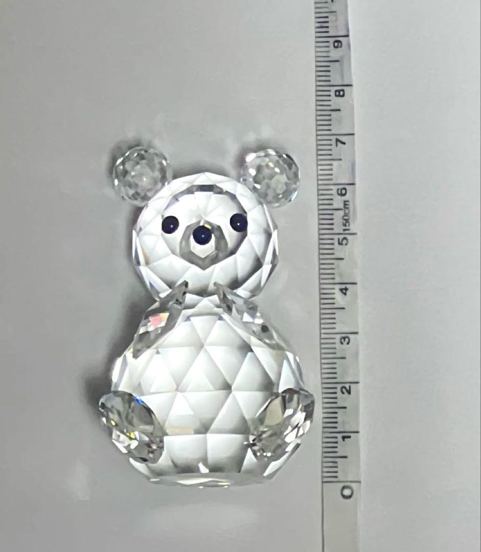 廃盤品スワロフスキーベアクリスタルラージ