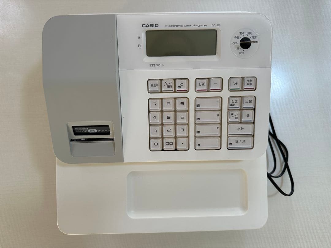 カシオ電子レジスター SE-G1 NL-100