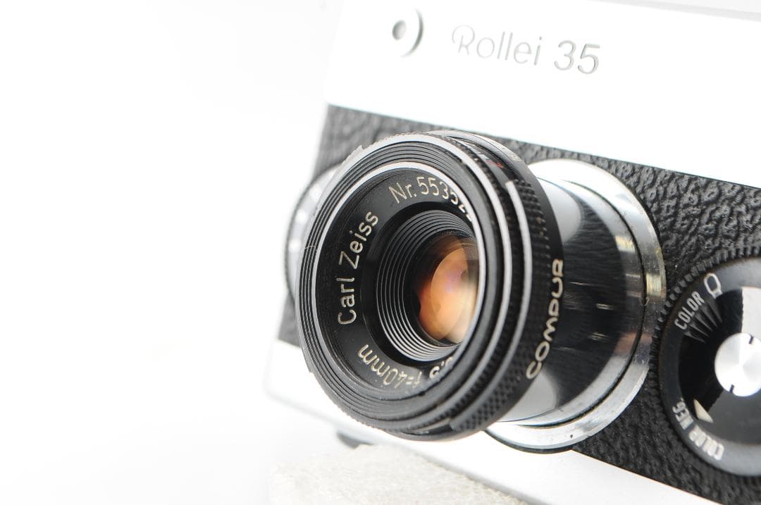 ★新品級★ Rollei 35 シルバー★カビ・クモリなし！露出計作動！完動品！