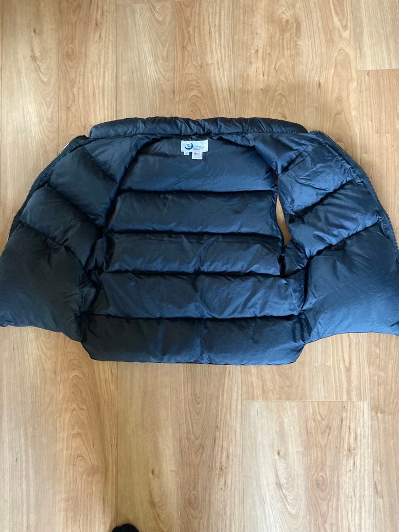 美品❗️USA製 クレセントダウンワークス ダウンベスト 黒 NBNW