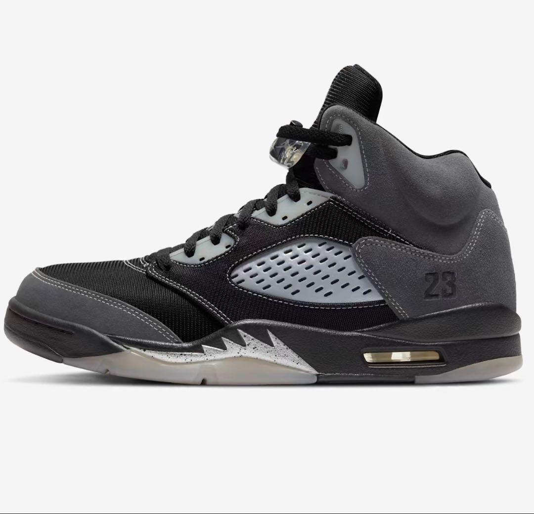 ナイキ エア ジョーダン 5 レトロ アンスラサイ