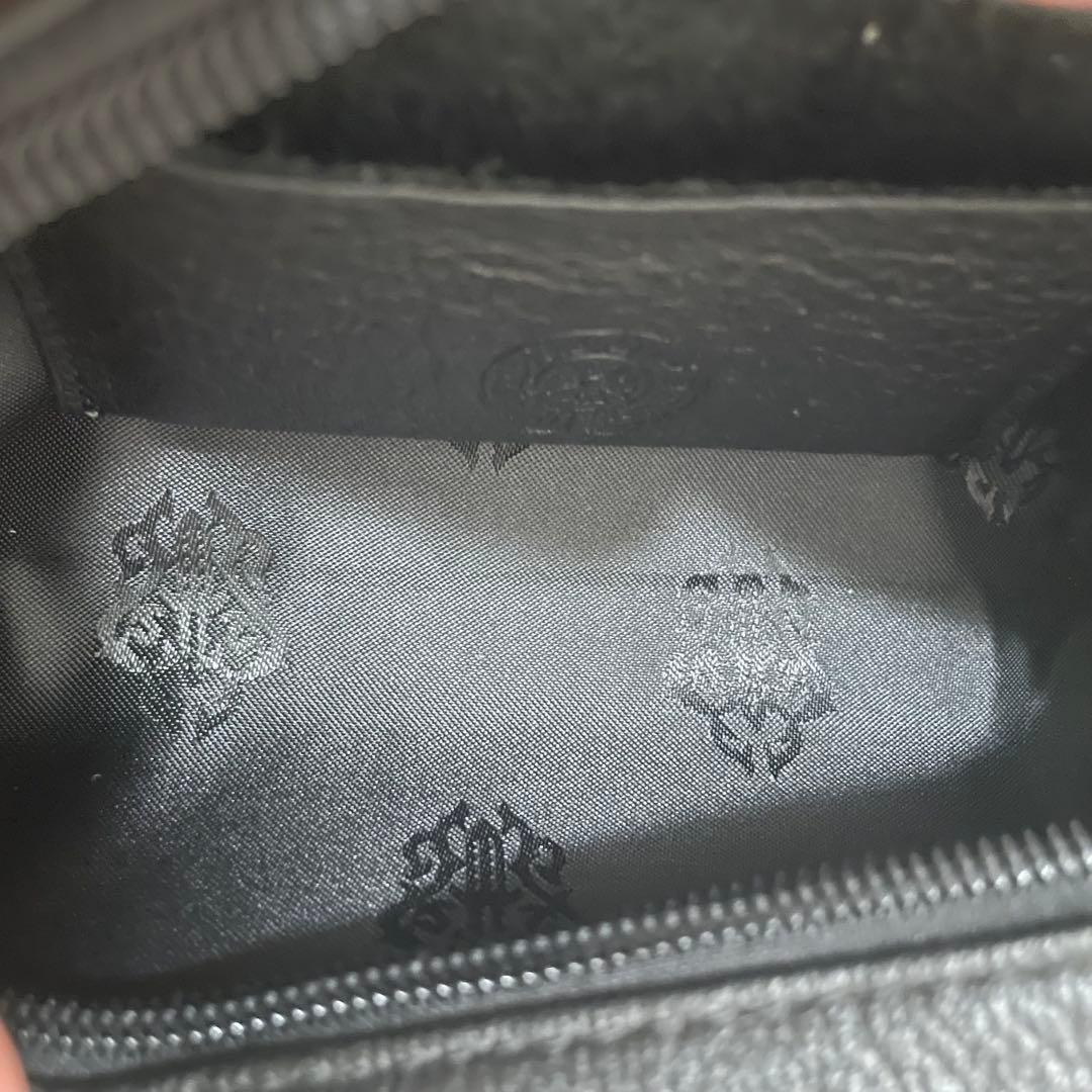 【✨超希少✨】クロムハーツ メガネケース レザー ブラック
