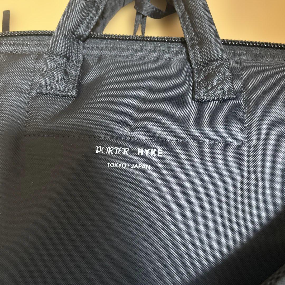 PORTER × HYKE HELMET BAG 短時間2回使用のみ極美品
