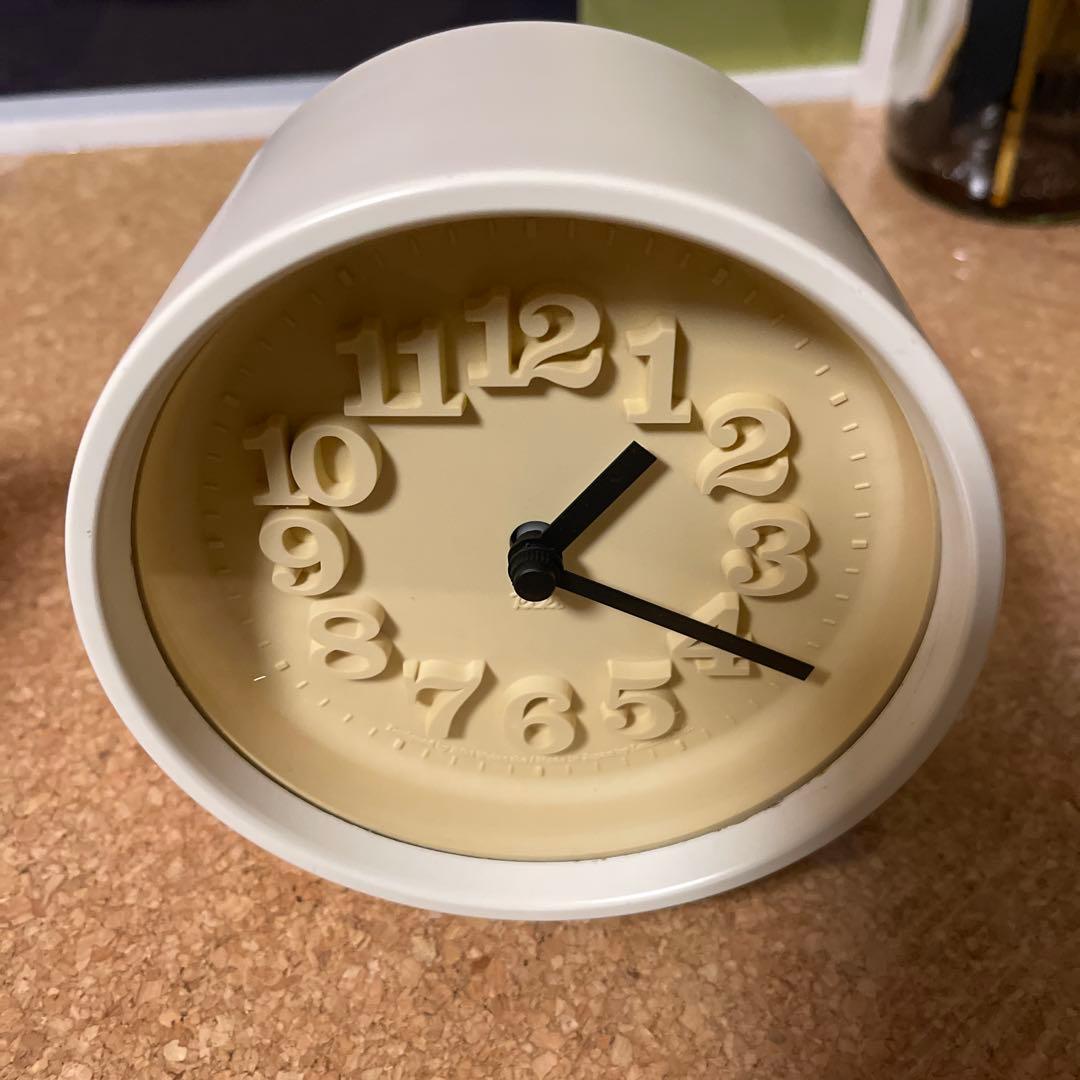 レムノス　Riki おしゃれ 置き時計　2way