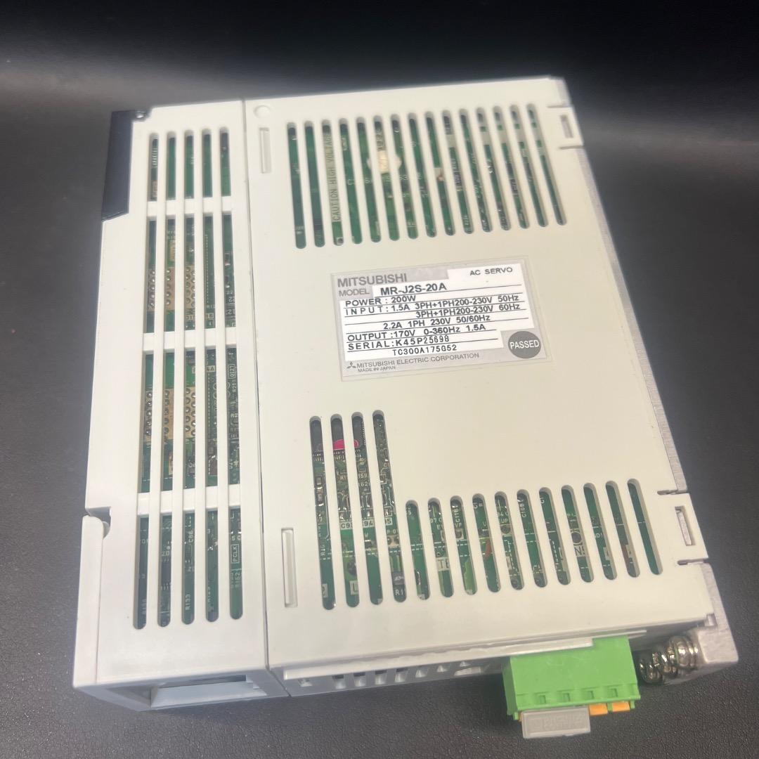 〇Dc右1030 未使用 三菱 汎用 ACサーボ MR-J2S-20A