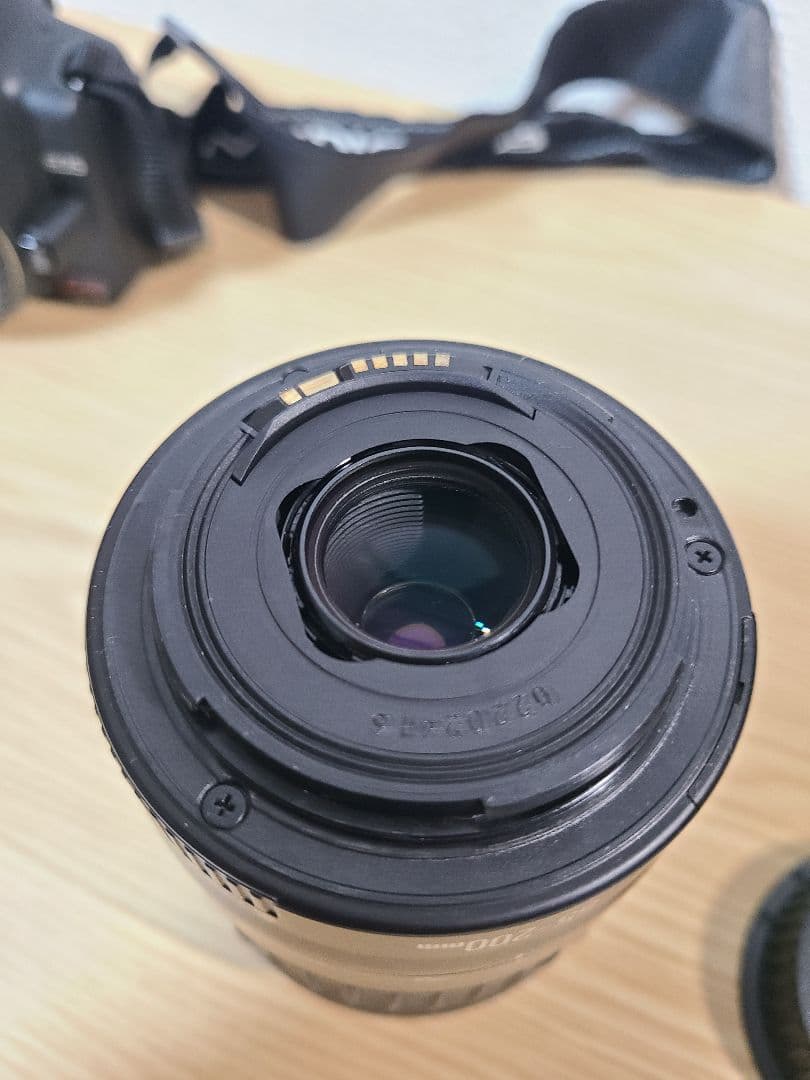 Canon EOSKiss N デジタル 一眼レフカメラ 55-200mmレンズ