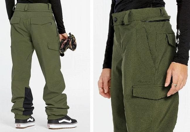 2025 ボルコム ウィメンズ ワイルドリング パンツ IVY M