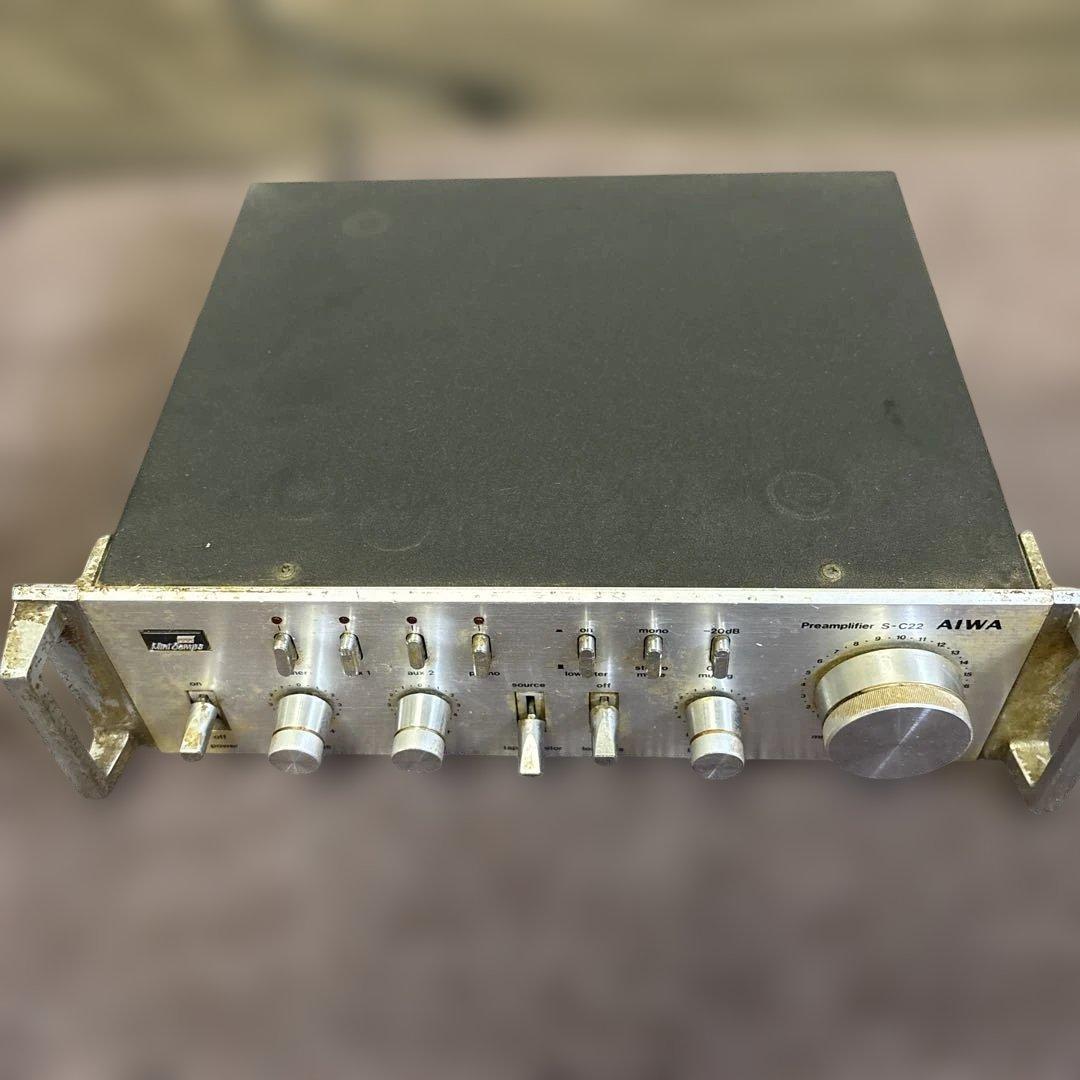 AIWA 真空管アンプ S-R22 S-C2 S-P53 本体