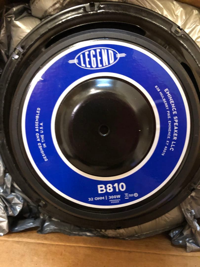 Eminence B810 ベースギター用スピーカー