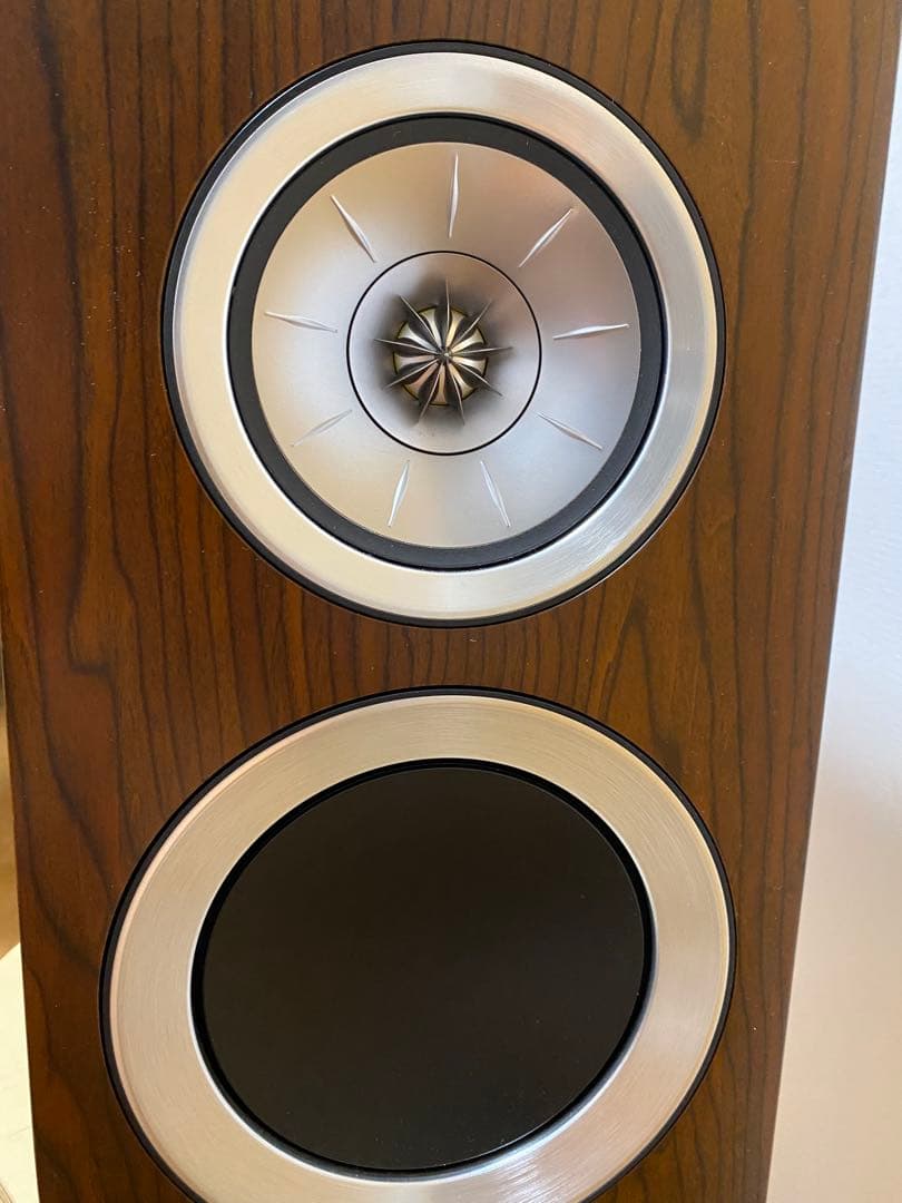 KEF R300 3ウェイスピーカー ウッド仕上げ