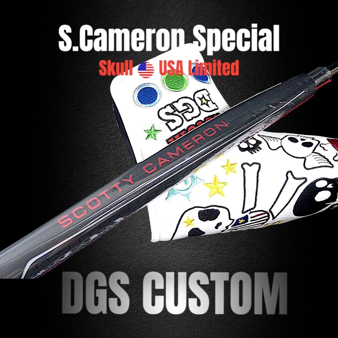 スコッティキャメロン★Newport2 スカルパニックUSA★DGSカスタム34