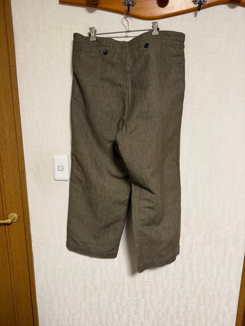 【サイズ7裾上済】sus-sous overall setups ブラウン