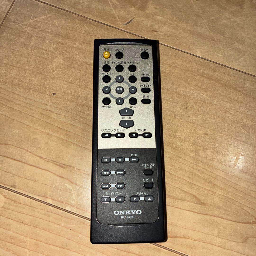 【美品】ONKYO SA-205HDX AVセンター AVアンプリモコン付属