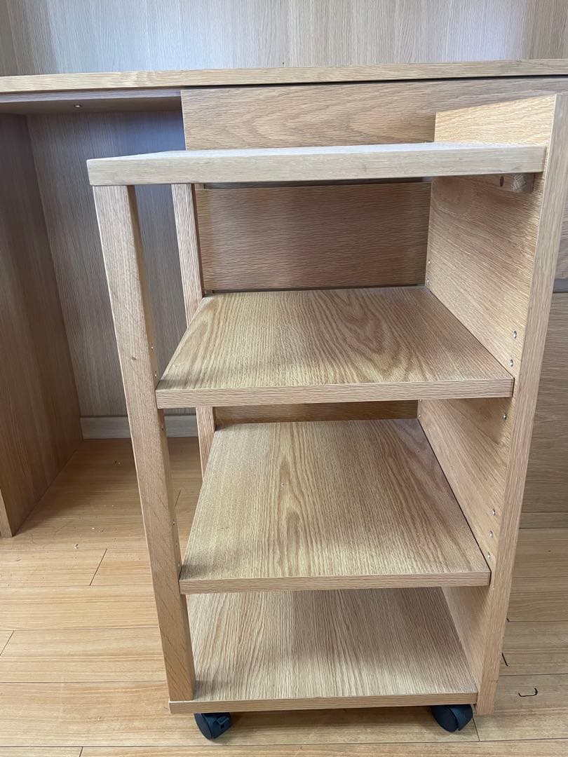 MUJI 無印良品　食器棚　カップボード オーク材　120cm