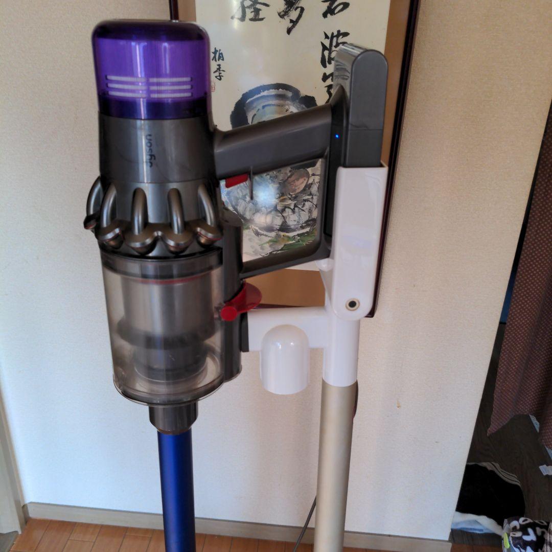 Dyson SV14コードレスクリーナー 本体 グレー/パープルスタンド付