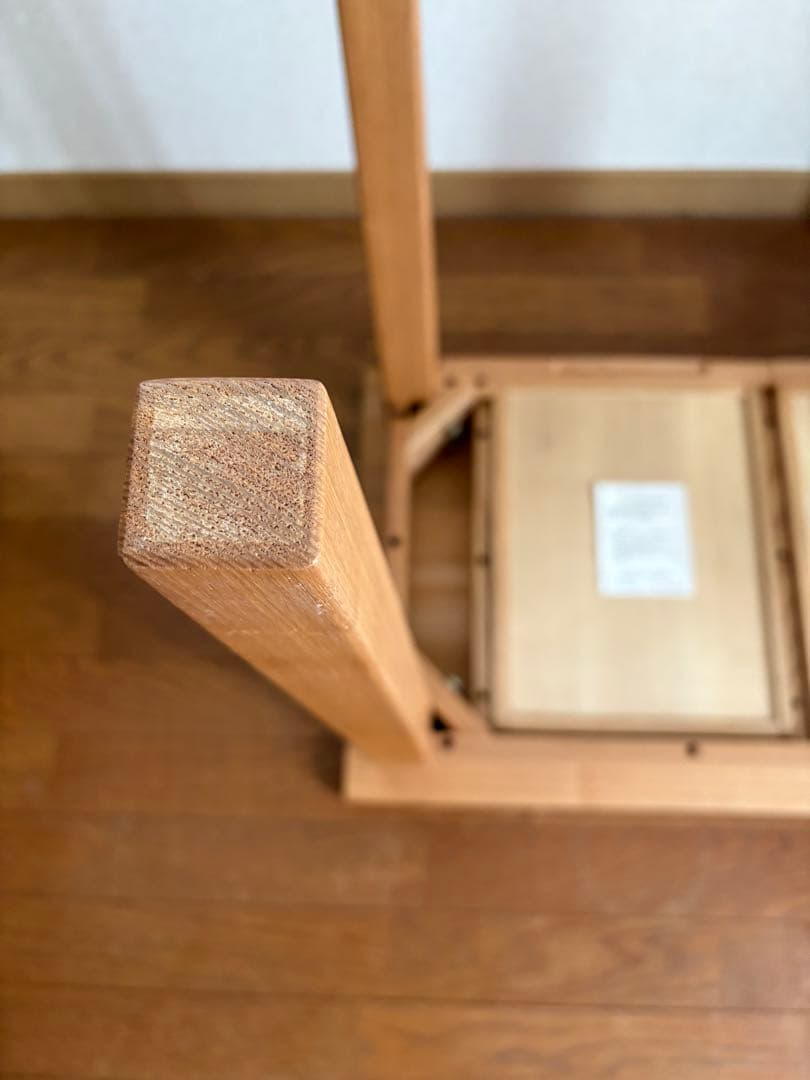 【送料込】無印良品：タモ材パーソナルデスク