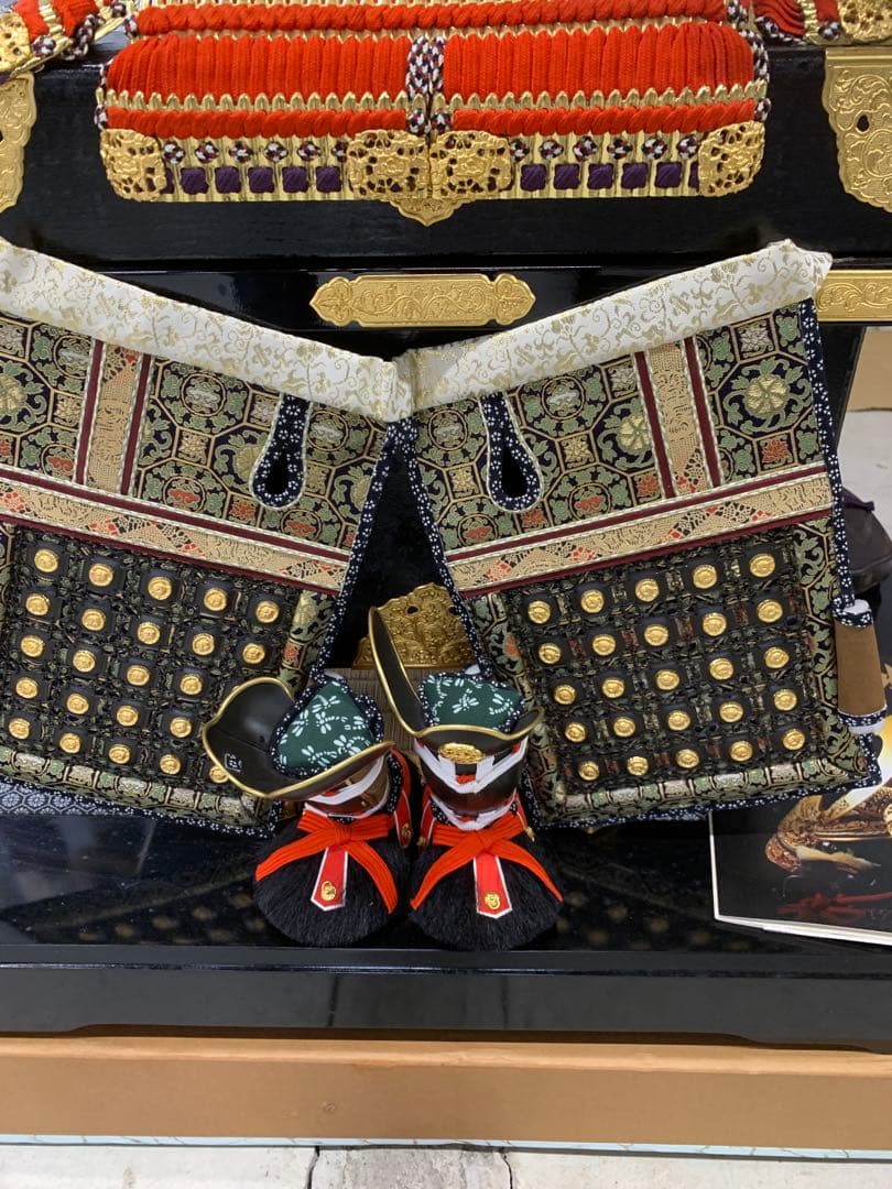 五月人形　平安一水作　15号鎧飾り