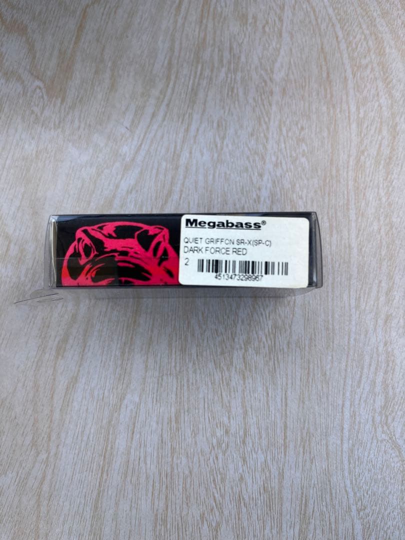 メガバス　クワイエットグリフォン　DARK FORCE RED