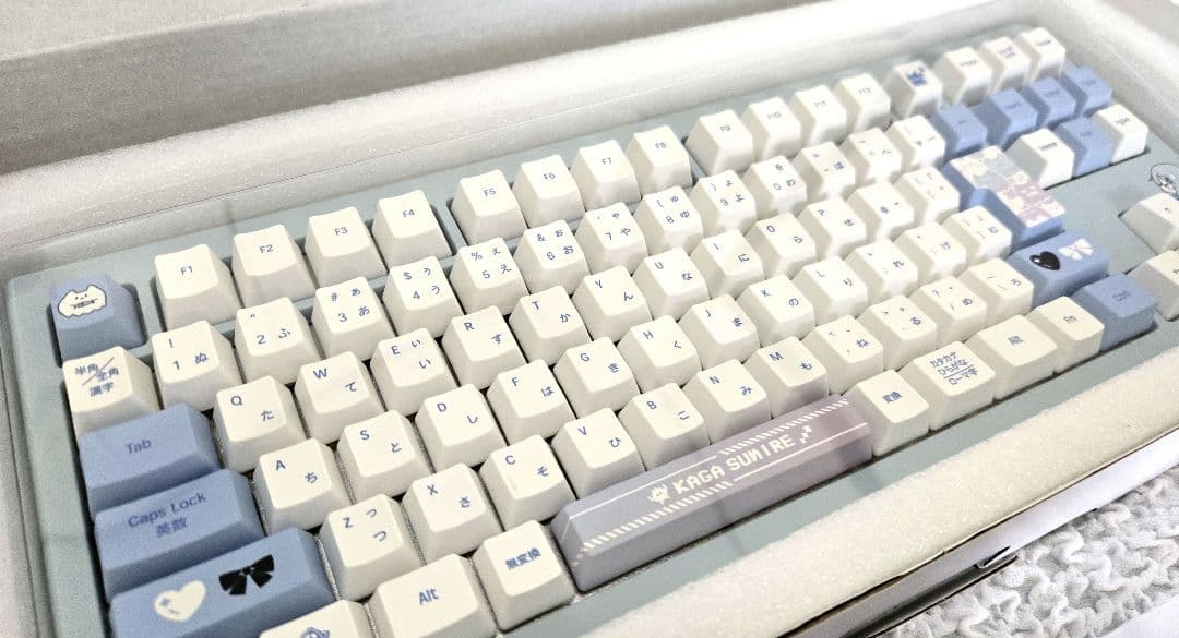 【2/14までおまけ付き】ぶいすぽっ！花芽すみれゲーミングキーボード