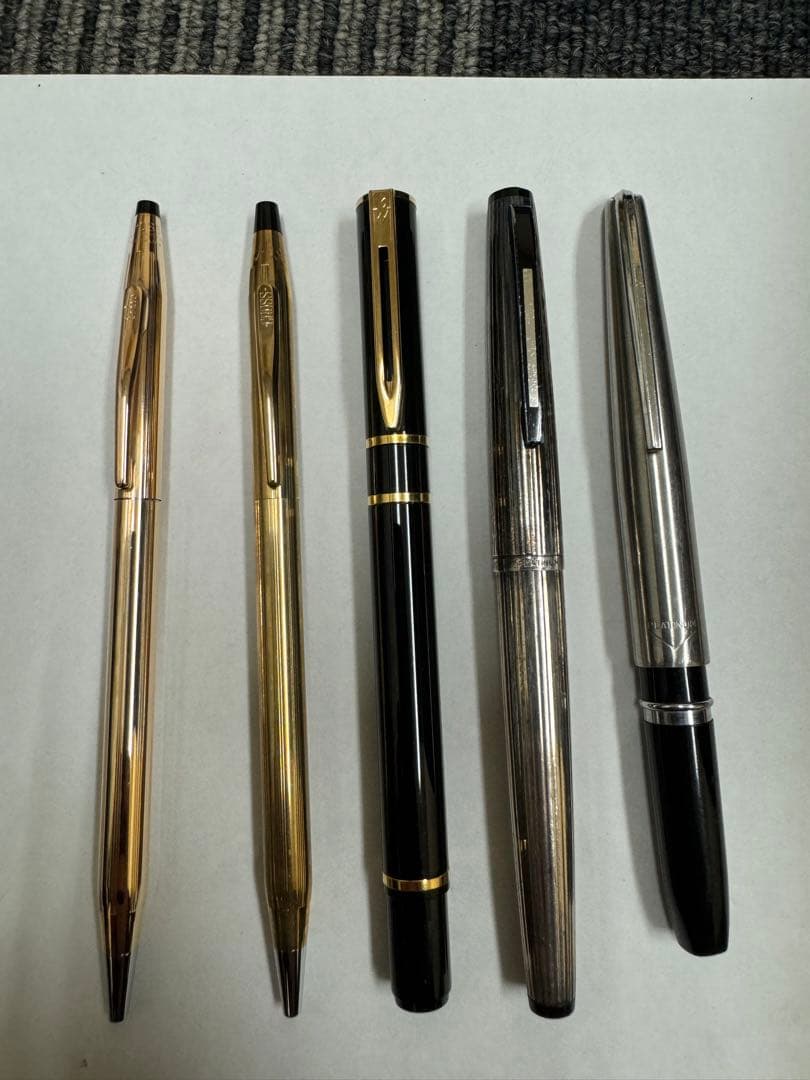 ボールペン 万年筆 14k？925 Pt 18k 五つのセット