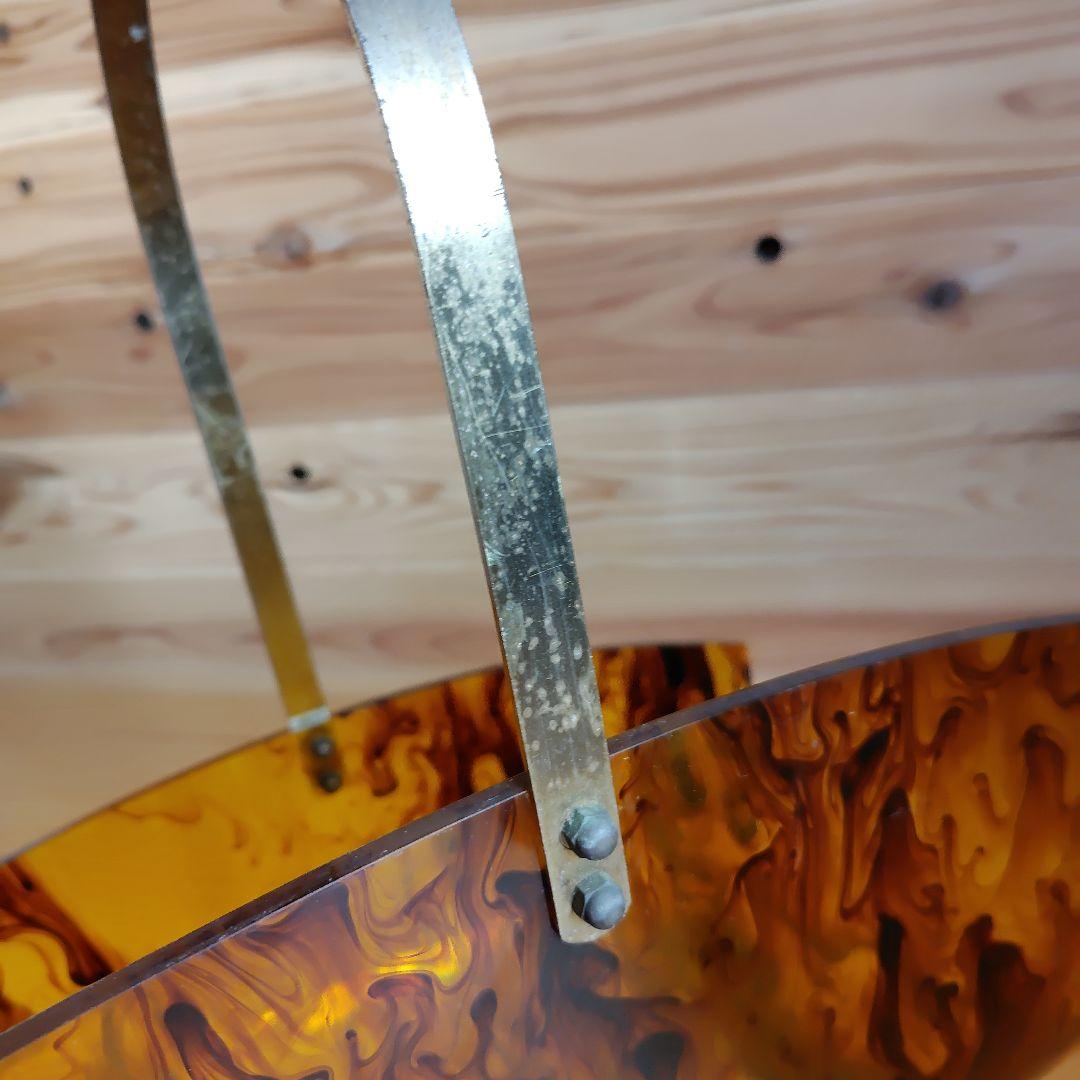 アンティーク　べっ甲　マガジンラック