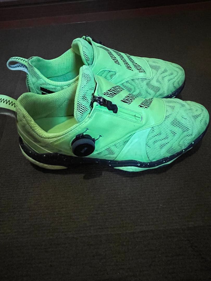 アディダス コードカオス25 BOOST ゴルフシューズ 蛍光グリーン