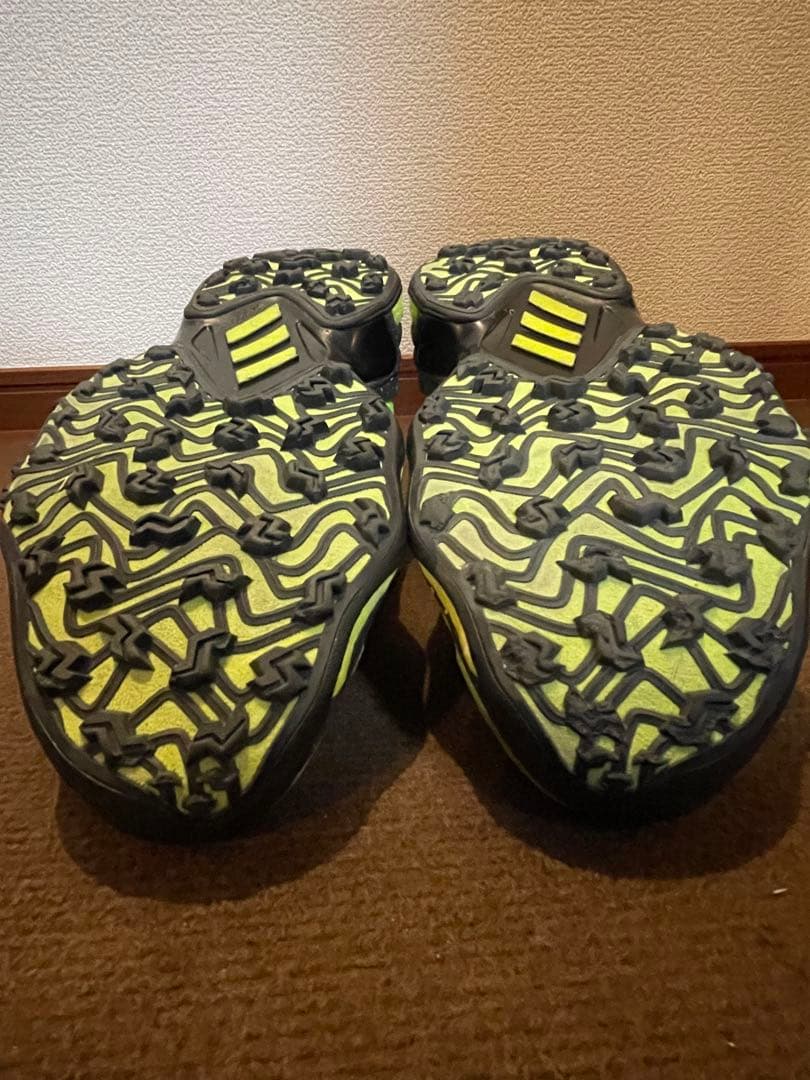 アディダス コードカオス25 BOOST ゴルフシューズ 蛍光グリーン