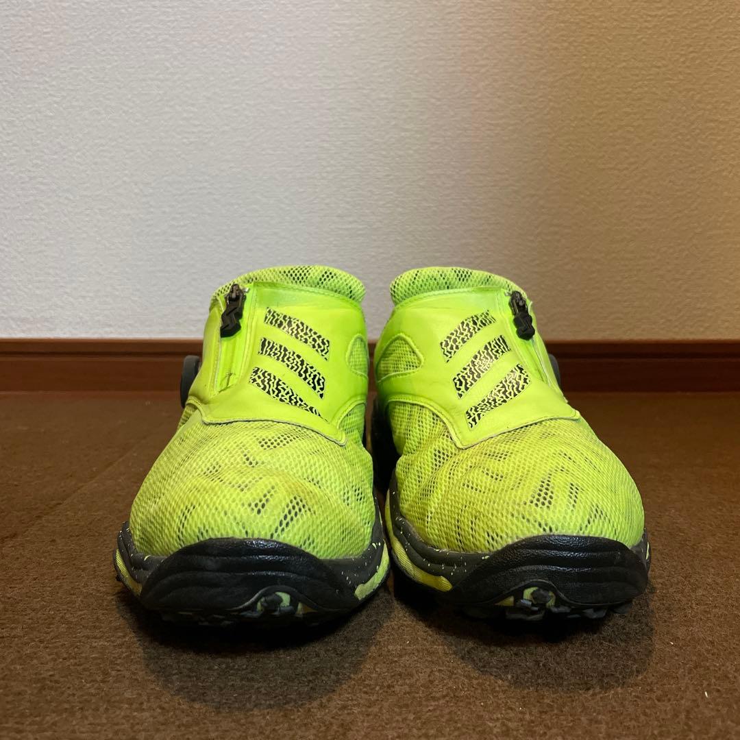 アディダス コードカオス25 BOOST ゴルフシューズ 蛍光グリーン