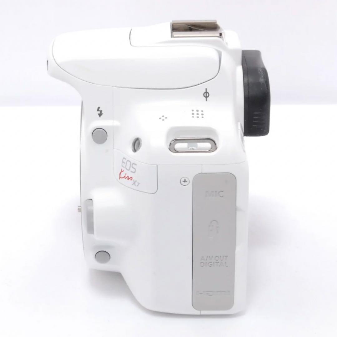 ショット数わずか4392枚⭐️Canon kiss X7 ホワイト⭐️カメラ女子
