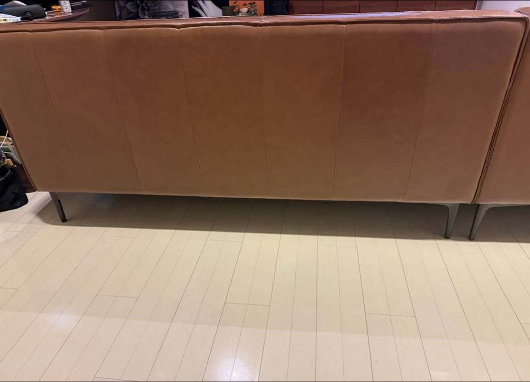 カウチソファ◆高級感あるおしゃれなソファです。美品