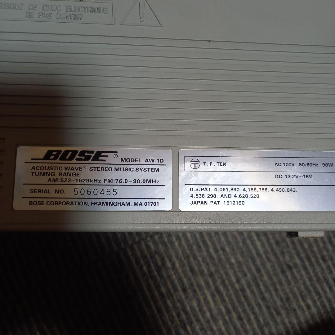 BOSE AW-1D(B) (完動良品 動作良好)ONKYO JVC SONY