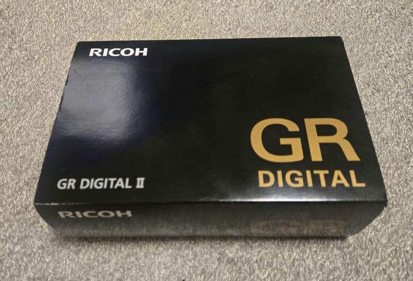 【RICOH】GR DIGITAL Ⅱ コンパクトデジタルカメラ 一式