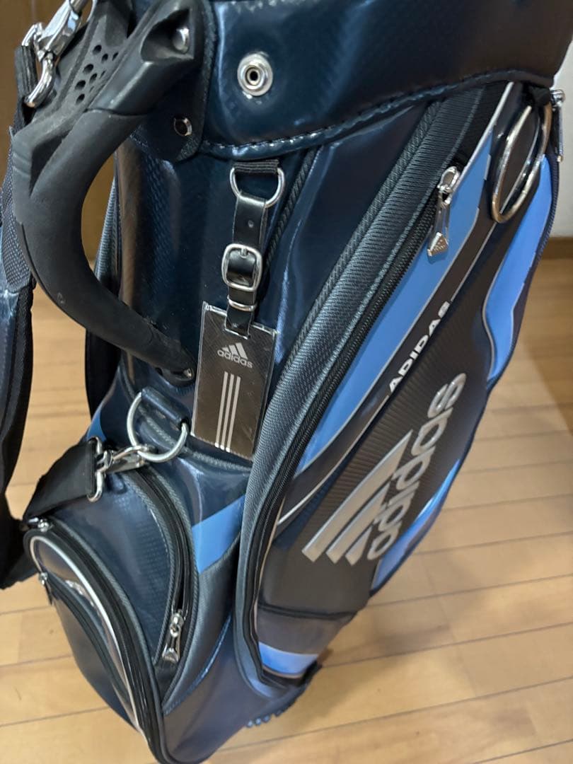 アスリート　アディダス　キャディバッグ　カート型