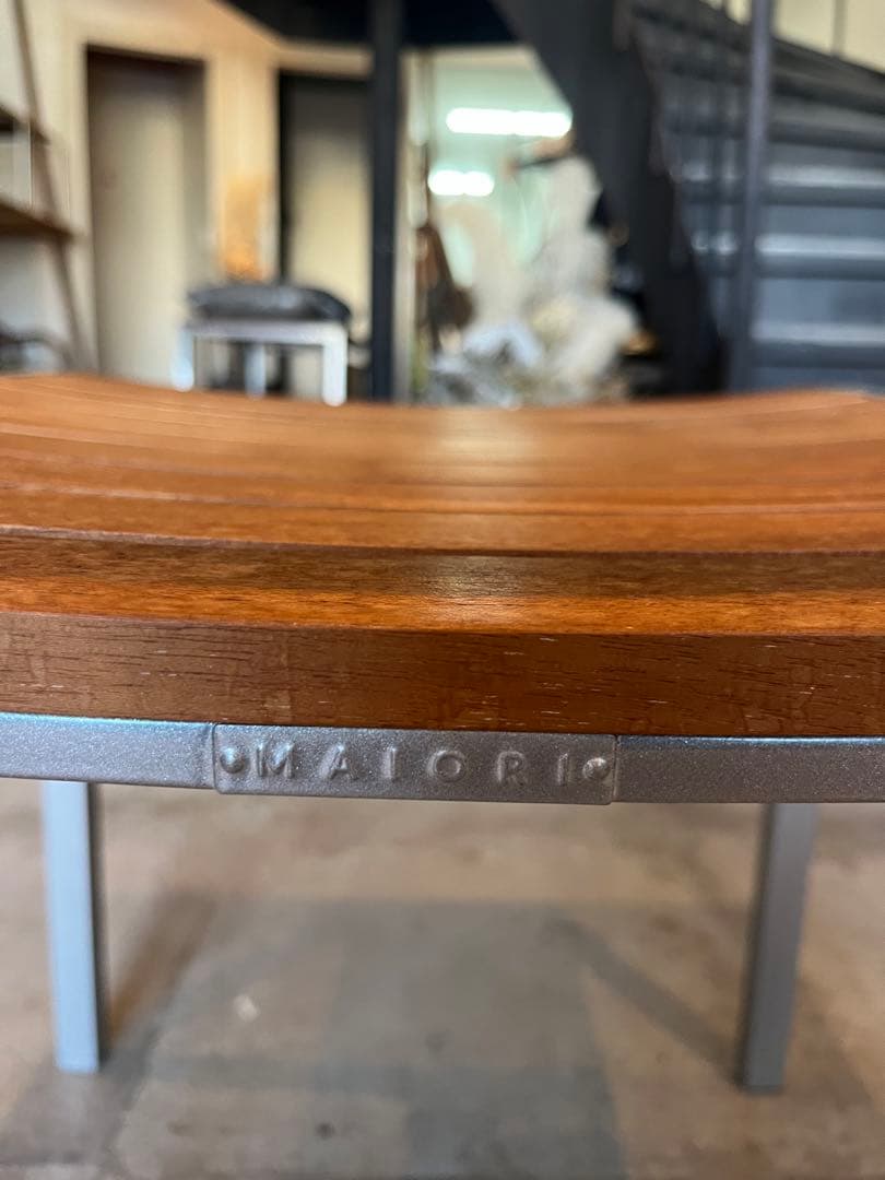 Maiori マイオリ　ガーデンチェア　アルミ　チーク