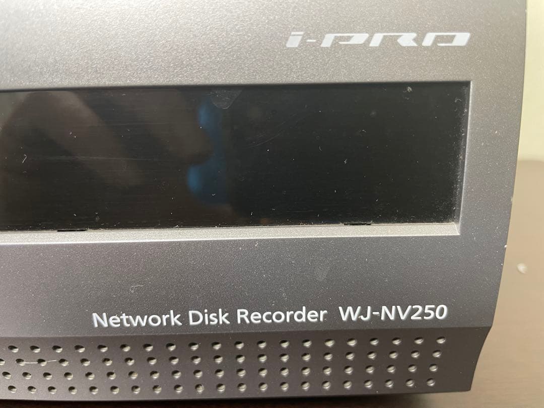 HDD無　Panasonic ネットワークディスクレコーダー WJ-NV250