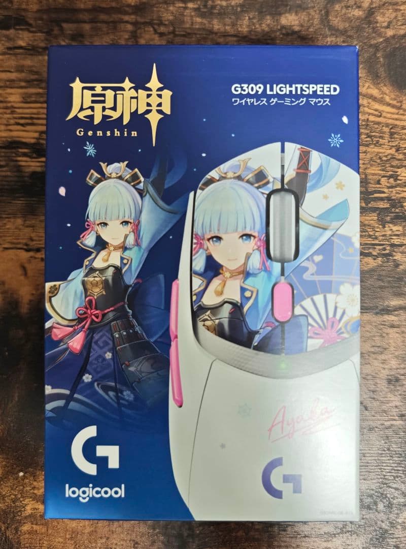 未開封 ロジクール G309マウス G517キーボード 原神 神里綾華 セット
