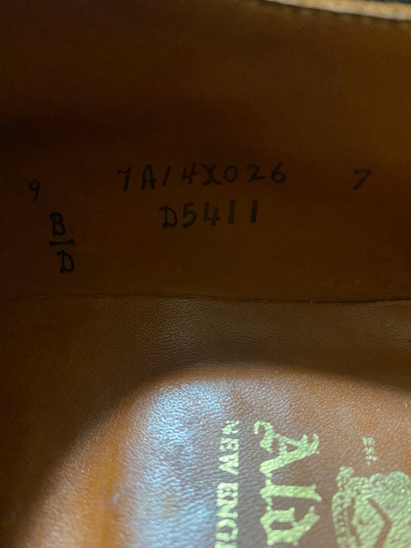 S*g様 Alden オールデン コードバン 9D バーガンディー シューツリー