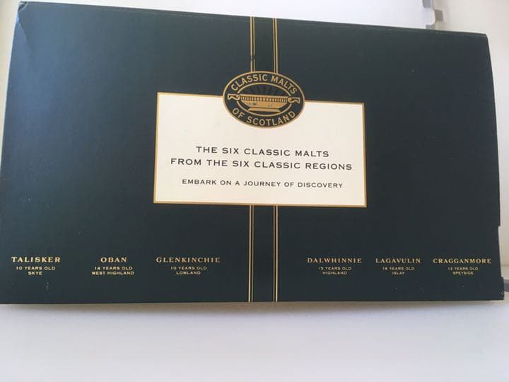 ウイスキーミニボトル　6本セット　クラシックモルト