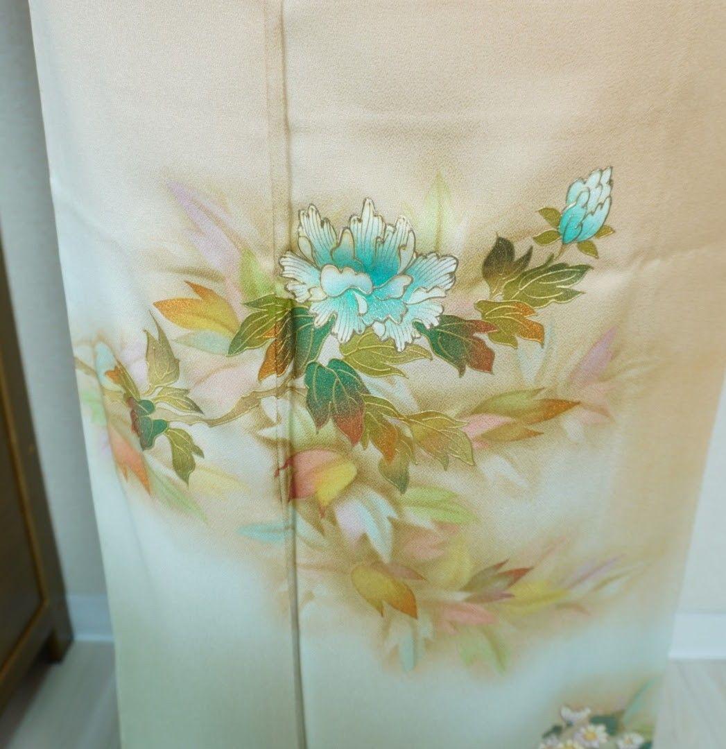 訪問着 セット4点 a193A 正絹　入学式　結婚式　七五三　お宮参り