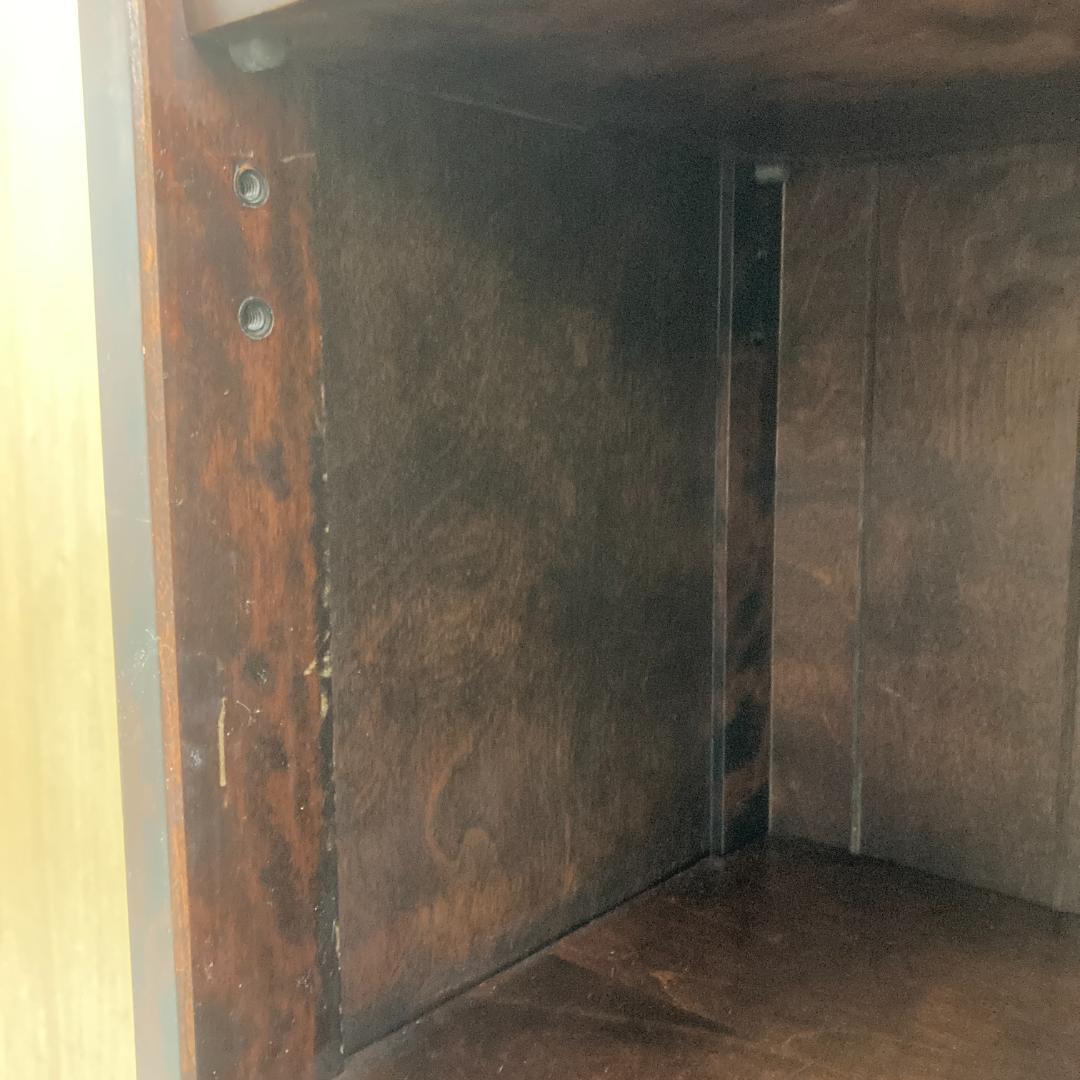 北海道民芸家具　本棚　書棚　ブックシェルフ　樺材　天然木