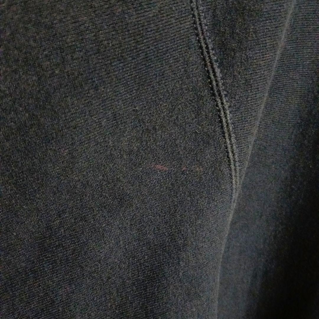 90s チャンピオン リバースウィーブ スウェット ネイビー 目あり 刺繍