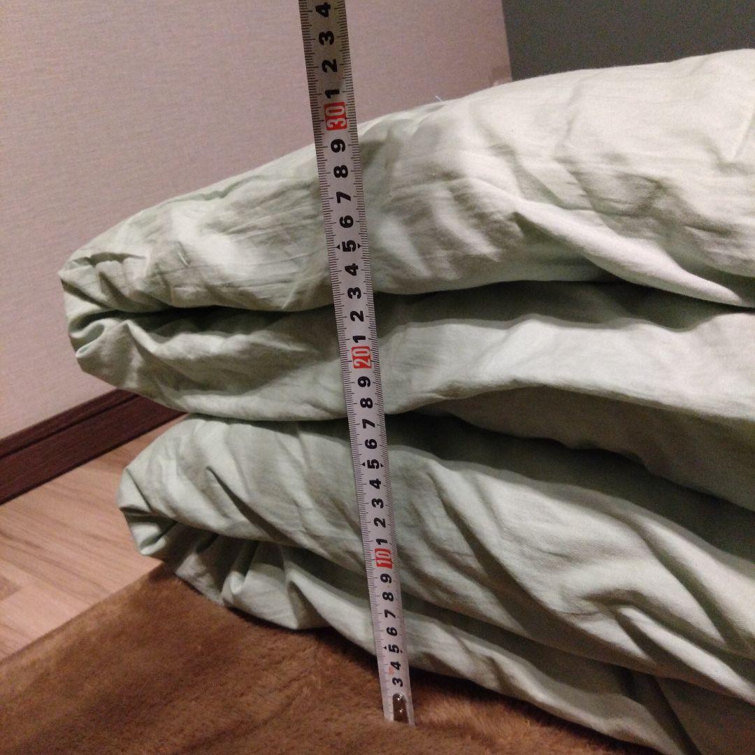 シングル 花柄掛け布団 約10cm厚