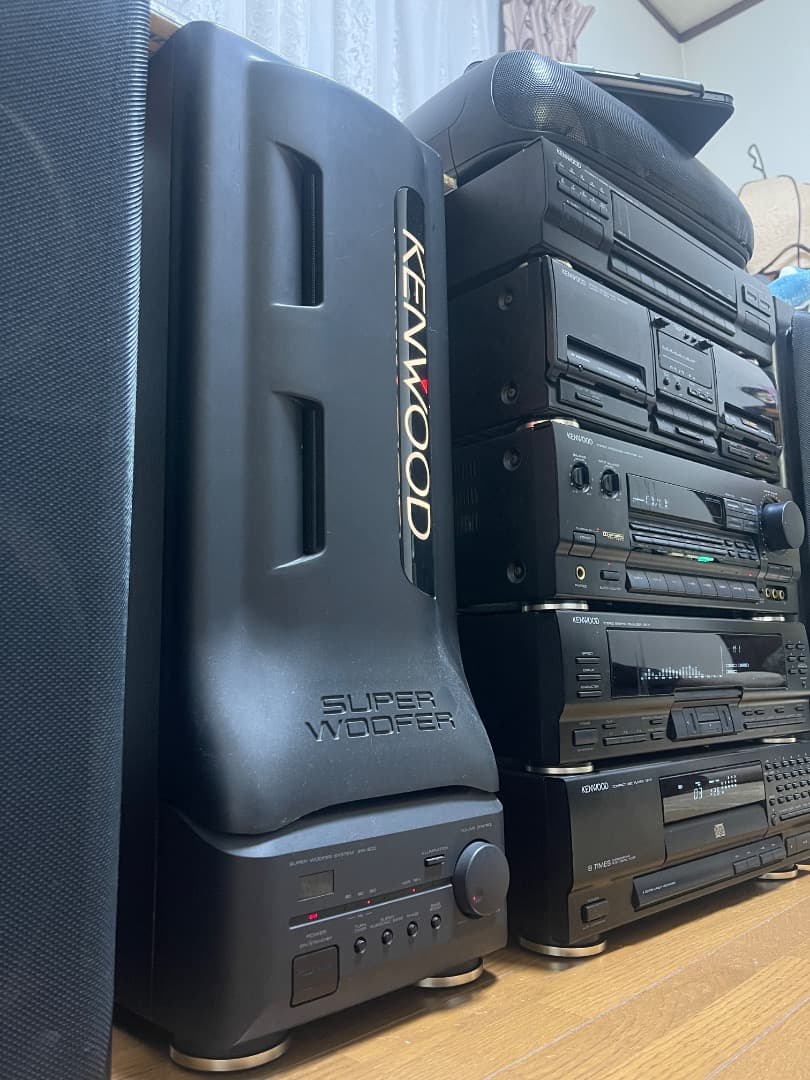 KENWOOD ROXY J7 コンポ （リモコン、取説付）